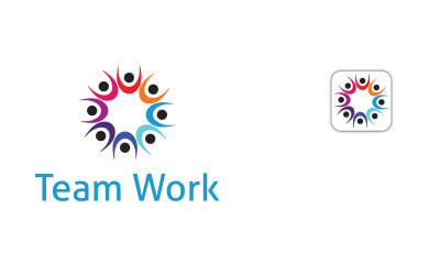 Takım Çalışması-Danışmanlık-Logo-Şablon