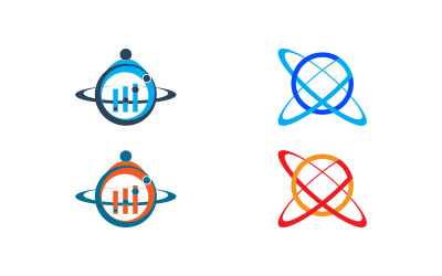 Tech-Logo-Design--Vector-Modelo-Pacote