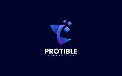 Vector Abstract Gradient Logo Style