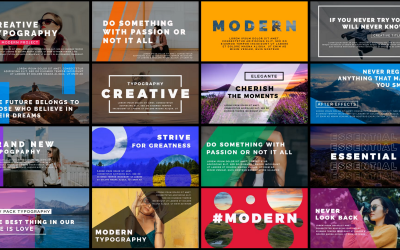 Dynamic Typography - Multipurpose Motion Graphic Templates