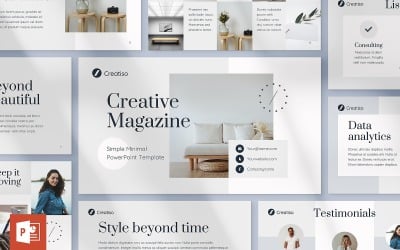 Prosta minimalna prezentacja PowerPoint