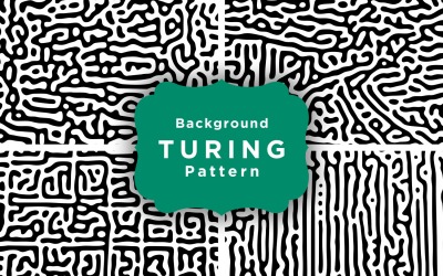 100 Sfondo del modello di Turing Vol 3