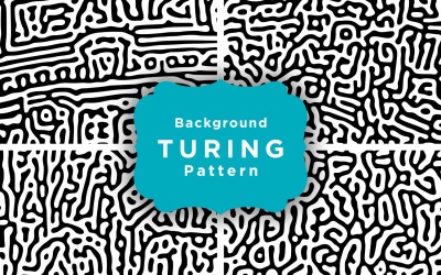 100 Sfondo del modello di Turing Vol 7