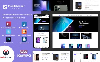 MobileBazaar - Tema WooCommerce de loja móvel multiuso