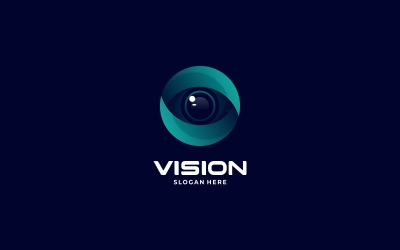 Vision Gradient Logo Style