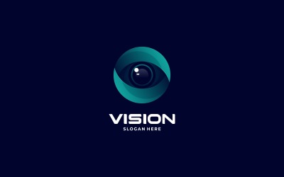 Wizja Gradient Logo Style