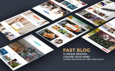 FastBlog - El tema perfecto de WordPress para blogs