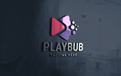 Play Bubble Logo Template