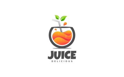 Juice Gradient Logotyp Mall