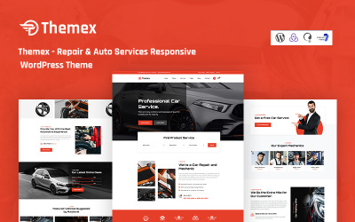 Themex - Repair &amp;amp; Auto Services responzivní téma WordPress