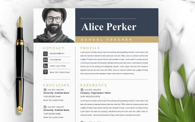 Alice Perker / Özgeçmiş Şablonu