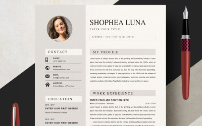 Shopher Luna / Temiz Özgeçmiş