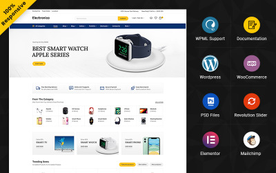 Electronico - Mega Shop 多用途 Elementor Woocommerce 商店