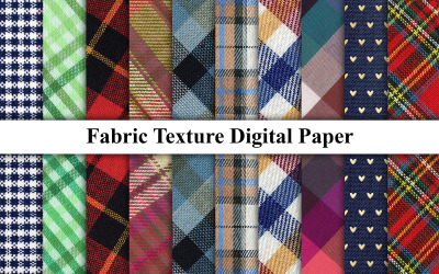 Fabric Texture Digital Paper