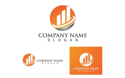 Finanza aziendale Logo vettore V2