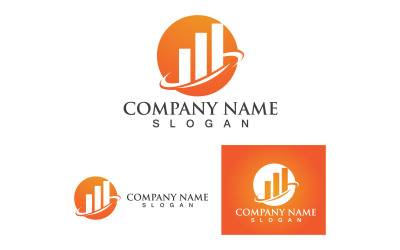 Obchodní Finance Logo Vector V12