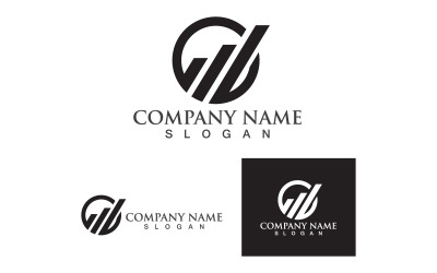 Vector de logotipo de finanzas empresariales V15
