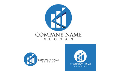 Zakelijk Financiën Logo Vector V11