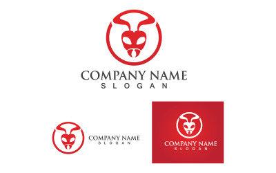 Formica Testa Logo E Simbolo Vector Eps V11