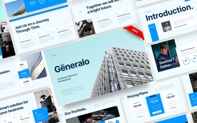 Generalo - Corporate Business PowerPoint Template