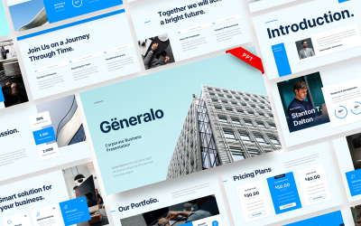 Generalo – Vállalati PowerPoint sablon
