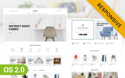 Мебель - Интернет-магазин мебели Shopify 2.0 Адаптивная тема