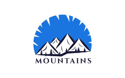 Mountain View Custom Design Logo