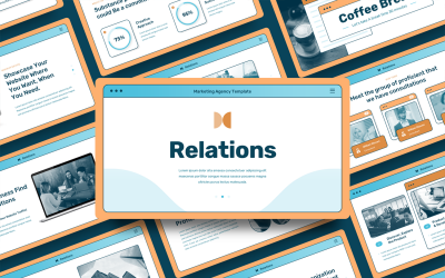 Відносини – Шаблон Creative Marketing PowerPoint