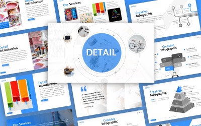 Detail - Creatieve multifunctionele PowerPoint-sjabloon