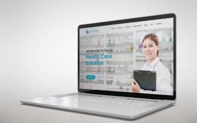 Dr Strange – Egészségügyi és gondozási HTML nyitóoldalsablon
