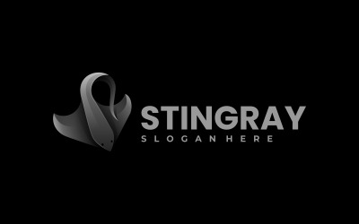 Stingray Gradient Logo Design