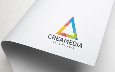Професійний логотип Crea Media