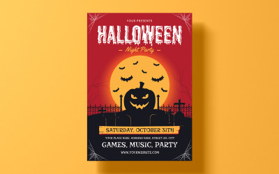 Creative Halloween Flyer šablona