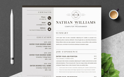 Nathan / Modern Resume Template