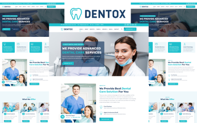 Dentox - Dentist And Dental Clinic HTML5 Template