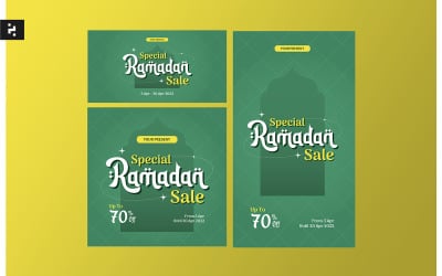 Ramadan Sale Social Media Ads Template