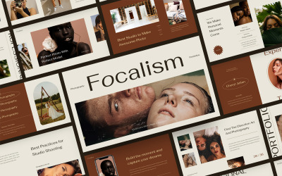 Focalism - Fotografia i portfolio Szablon slajdu Google