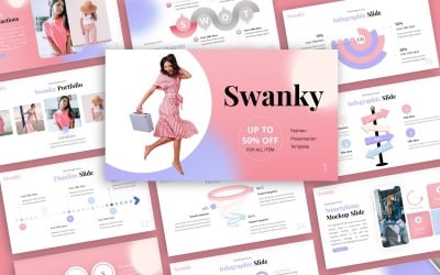 Swanky - Plantilla de PowerPoint multipropósito de moda