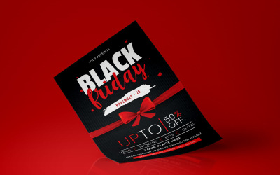 Kreative Black Friday-Flyer-Vorlage