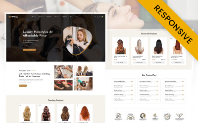 Hairclue - Hair Salon, Extension & Wig Store Prestashop Reponsive Theme