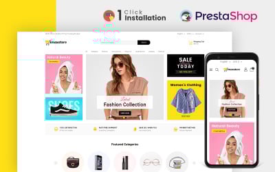 Thème Prestashop pour magasin polyvalent Imax