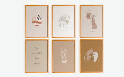 Boho malarstwo ilustracja