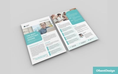 Case Study Template Design | 2 Page