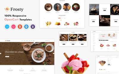Frosty - 响应式 OpenCart 模板