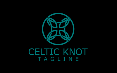 Trendy Knot Symbol Design Logo 2