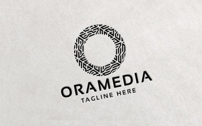 Professional Oramedia Letter O Logo