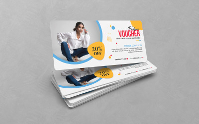 Yaratıcı Moda Hediye Çeki Şablonları
