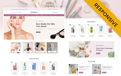 Brighloss - Tema reattivo di Prestashop per negozi di bellezza e cosmetici