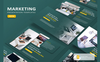 Marknadsföringsidé – mall för Google Slides