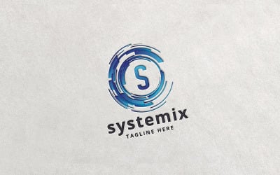 Professional Systemix Letter S Logo